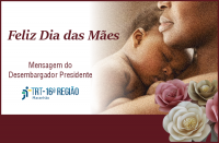 Chamada para a mensagem de Feliz Dia das Mães.