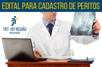 Imagem relativa à matéria sobre cadastro de peritos