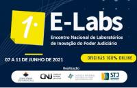 Imagem com o nome E-Labs e marcas dos realizadores