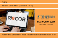 Imagem referente à notícia sobre o curso PJeCor promovido pela EJUD16
