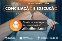 Imagem relativa à notícia do CJST "Série nas redes sociais tira dúvidas sobre Semana da Conciliação e Execução Trabalhista"
