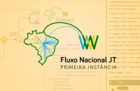 Logo do Fluxo Nacional da Justiça do Trabalho Primeira Instância