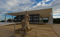 Imagem da fachada do edifício-sede do Supremo Tribunal Federal