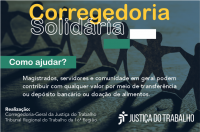 Sombra de bonecos de papel com as mãos dadas. Corregedoria Solidária. Como participar. Justiça do Trabalho.