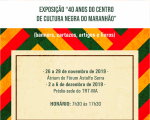 TRT-MA recebe exposição dos 40 anos do Centro de Cultura Negra do Maranhão