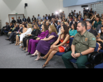 Instituições e desembargadoras homenageadas.