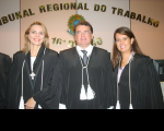 Desembargadores Kátia Arruda, Gerson de Oliveira e Márcia Andrea Farias