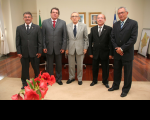 José Evandro, Gerson de Oliveira, Jackson Lago, Inácio Araújo e Luiz Cosmo