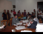 Reclamantes e advogados participam de audiências em Amarante do Maranhão