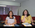 Diretora de Jornalismo da Tv Difusora, Marília Sffeir, e diretora de criação do Departamento de Marketing do Sistema Mirante, Simone Gratz