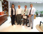 Presidente Márcia Andrea, Josemil Gedeon, José Chagas Júnior e Sérgio Araújo