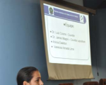 Vanessa Almada Lima apresenta o projeto da Ouvidoria