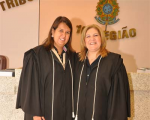 Desembargadoras Marcia Andrea Farias (e) e Ilka Esdra Araujo