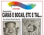 Servidor da 2ª VT de São Luís faz exposição de “Caras e Bocas, etc e tal...” no Espaço de Arte do TRT-MA