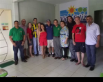 Desembargador Luiz Cosmo, servidores e outros visitantes conheceram o trabalho do instituto