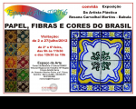 Espaço de Arte do TRT-MA recebe a exposição Papel, fibras e cores do Brasil