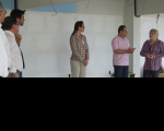 Presidente do TRT visita obras das novas instalações da Escola Judicial