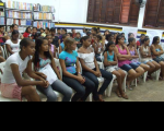 Alunos da UEB  Zuleide Andrade, no Maracujá,  área rural de São Luís