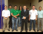 Equipe do Ecocemar e o juiz Paulo Mont'Alverne