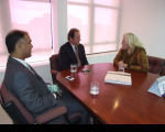 Juízes Gustavo Castro (E) e Paulo Paulo Schmidt e a desembargadora Ilka Esdra