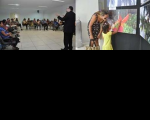 Crianças e adolescentes atendidos pelo Centro de Apoio ao Deficiente Visual visitam foro trabalhista