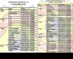 Cronogramas do FAS e TRT