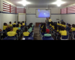 TRT-MA divulga Programa Trabalho Seguro em escola pública