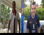 Os medalhistas Marcos Pires e Alysson Frank