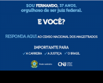 Censo dos magistrados começa na segunda-feira (04)