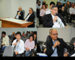 Visita do presidente do TRT ao FAS: motivação é um dos lemas da nova gestão