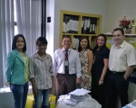 A Coordenadoria de Gestão de Pessoas recolheu maior quantidade de papel em março.