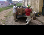 Ascamar recebe o material