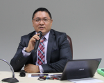 Promotor Cássius Chai.