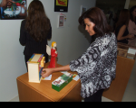 Raimunda Nonata Araújo Teixeira participou do Salão e prestigiou a solenidade de abertura do evento.