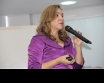 Rosely Vieira realizou a oficina