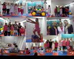 Magistrados e servidores do TRT-MA vestem camisa rosa no Espaço Pilates