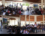 U.E Aquiles Lisboa recebe equipe do TRT Na Escola