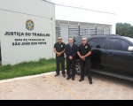 O corregedor entre os agentes Carlos alberto Aguiar e José Marlon