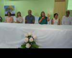 Juíza Liliana Bouéres fala durante abertura da Semana Ambiental de Chapadinha.
