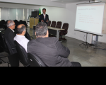 Rômulo Moura durante a apresentação da CPTIC.