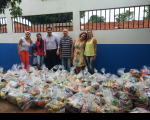 Campanha Natal Solidário: VT de Estreito distribui 108 cestas básicas