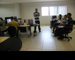 Oficias de Justiça passam o dia se familiarizando com a rotina do cargo