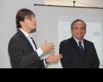 O coordenador geral da Escola Judicial, juiz Bruno Motejunas, fez a apresentação do juiz Paulo Mont'Alverne