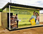 Papelão é um dos materiais coletados no Posto Ecocemar