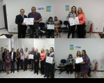 Professores de escolas parceiras do TRT na Escola em Açailândia recebem certificados