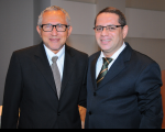 Desembargadores Luiz Cosmo e James Magno, respectivamente, presidente e corregedor do TRT-MA.