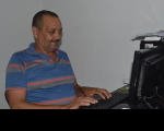 O servidor Auronildo Francisco enalteceu o papel da conciliação para a solução de processo que tramitava há mais de 20 anos (Foto: arquivo pessoal).