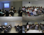 Juíza Angelina Costa profere uma das palestras de encerramento da capacitação de multiplicadores do TRT na Escola