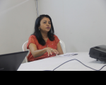 Juíza Angelina fez a abertura da programação