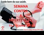Seção de Saúde realiza Semana Contra a Hipertensão